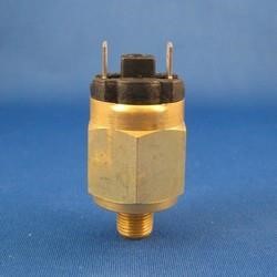 Adjustable brass pressure switch - normally closed, 10-20 bar
