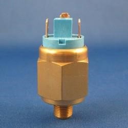 Adjustable brass pressure switch - normally closed, 0.1-1