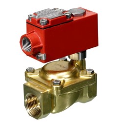 1/4" BSP - 2-way normally closed servo assisted solenoid valve ATEX approved EEx d - 24VDC - Call For Availability