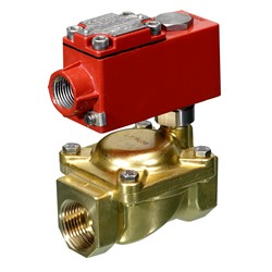 1/2" BSP - 2-way normally closed servo assisted solenoid valve ATEX approved EEx d - 12VDC - Call For Availability
