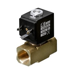 3/8" BSP 2 way normally closed direct acting solenoid valve -  6.4mm orifice NBR seal 