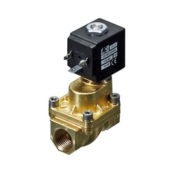 3/8" BSP normally open solenoid valve 1-25 bar operating pressure range