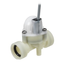 Hall effect flow sensor 1 - 15 L/min, 3/4" BSP male inlet/outlet  