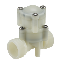 Water pressure regulator - 2 bar outlet 15 mm push-fit inlet and outlet.